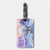 Étiquette À Bagage Cadeaux et accessoires d'ours polaire (Dos Vertical)