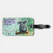 Étiquette À Bagage Cadeaux et accessoires Koala Bear (Dos horizontal)