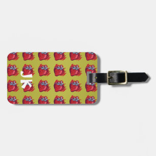 Étiquette À Bagage Cadeaux fraises