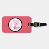 Étiquette À Bagage Cadeaux indépendants parfaitement snob de (Devant horizontal)