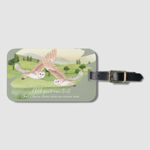 Étiquette À Bagage CADEAUX OWL - Personnalisés