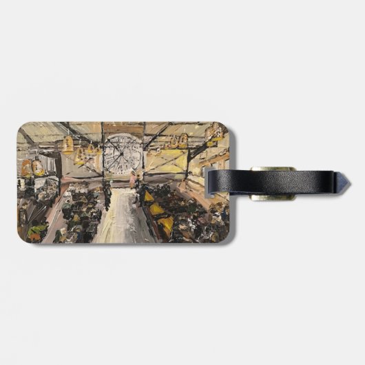 Étiquette À Bagage Café Campana au Muse D'Orsay (Dos horizontal)