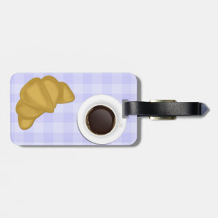 Étiquette À Bagage café et pâtisserie