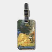 Étiquette À Bagage Cafe Terrace - Vincent van Gogh (Devant Vertical)