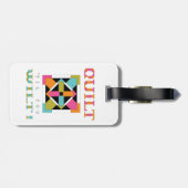 Étiquette À Bagage Caillebotte, Jusqu'À Ce Que Tu Sauvages ! Devis de (Dos horizontal)