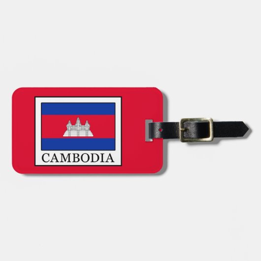 Étiquette À Bagage Cambodge (Devant horizontal)