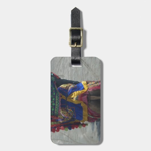 Étiquette À Bagage Camel on the toes (Devant Vertical)