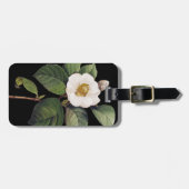 Étiquette À Bagage Camélia blanc (Devant horizontal)