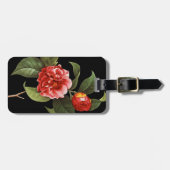 Étiquette À Bagage Camélia rouge, 1833 (Devant horizontal)