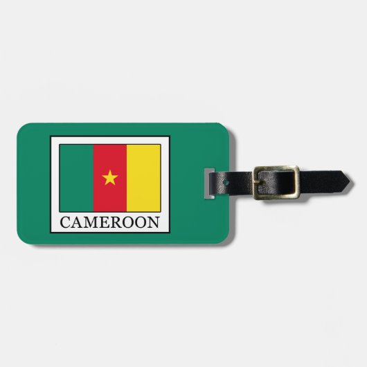 Étiquette À Bagage Cameroun (Devant horizontal)