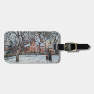 Étiquette À Bagage Camille Pissarro - Chataigniers a Louvecienne