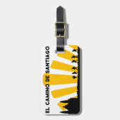 Étiquette À Bagage Camino de Santiago (Devant Vertical)