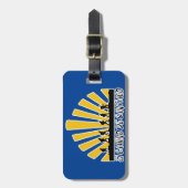 Étiquette À Bagage Camino de Santiago (Devant Vertical)