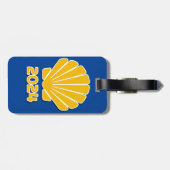 Étiquette À Bagage Camino de Santiago (Dos horizontal)