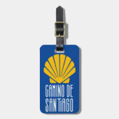 Étiquette À Bagage Camino de Santiago (Devant Vertical)