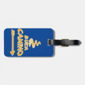 Étiquette À Bagage Camino de Santiago (Dos horizontal)