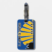 Étiquette À Bagage Camino de Santiago (Dos Vertical)