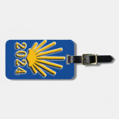Étiquette À Bagage Camino de Santiago 2024 (Devant horizontal)
