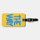 Étiquette À Bagage Camino de Santiago Le chemin (Devant horizontal)