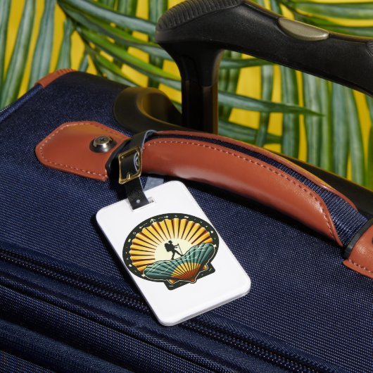 Étiquette À Bagage Camino de Santiago Le chemin de saint Jacques 0195 (Insitu Rectoal 1)