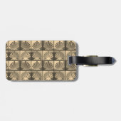 Étiquette À Bagage Camino de Santiago Le chemin de saint Jacques 0283 (Dos horizontal)