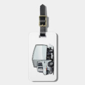 Étiquette À Bagage Camion de dessin (Devant Vertical)