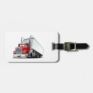 Étiquette À Bagage Camion de dessin