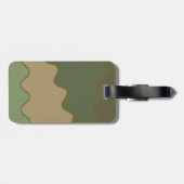 Étiquette À Bagage Camo (Dos horizontal)