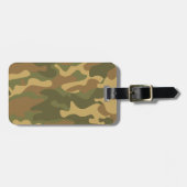 Étiquette À Bagage Camo (Devant horizontal)