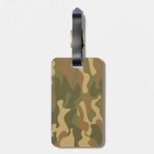 Étiquette À Bagage Camo (Dos Vertical)