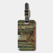 Étiquette À Bagage Camo, Cerf de Camouflage (Devant Vertical)