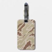 Étiquette À Bagage Camouflage (Dos Vertical)
