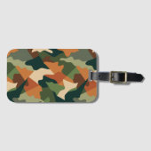 Étiquette À Bagage Camouflage de tranchée tactique (Devant Horizontal)