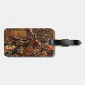 Étiquette À Bagage Camouflage Deep Woods Restez Calme Ayez Votre Text (Dos horizontal)