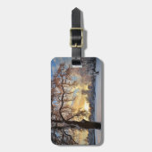 Étiquette À Bagage Campagne d'hiver en Lettonie (Devant Vertical)