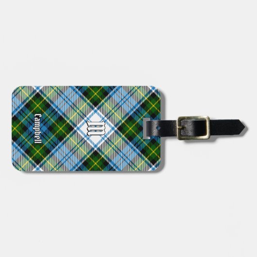 Étiquette À Bagage Campbell Dress Tartan (Devant horizontal)