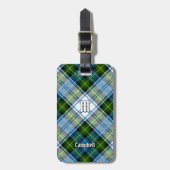 Étiquette À Bagage Campbell Dress Tartan (Devant Vertical)