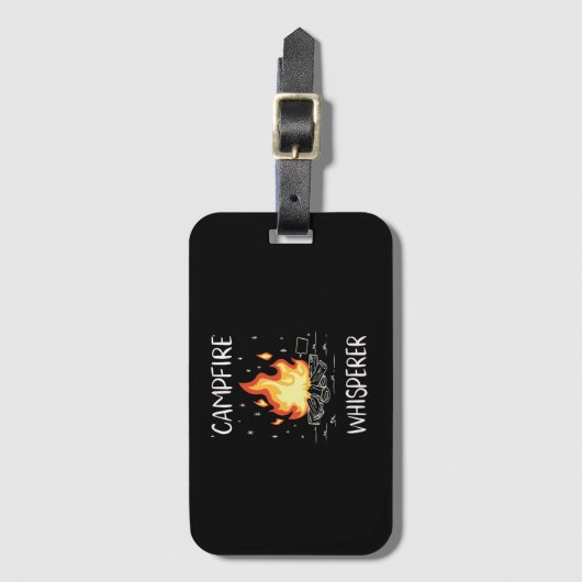 Étiquette À Bagage Camping (Devant Vertical)