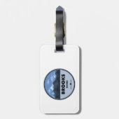 Étiquette À Bagage Camping Brooks Range Alaska (Dos Vertical)