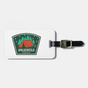 Étiquette À Bagage Camping dans la forêt nationale d'Apalachicola