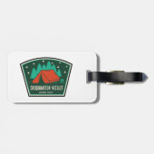 Étiquette À Bagage Camping forestier national Chequamegon-Nicolet (Dos horizontal)