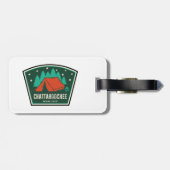 Étiquette À Bagage Camping forestier national de Chattahoochee (Dos horizontal)