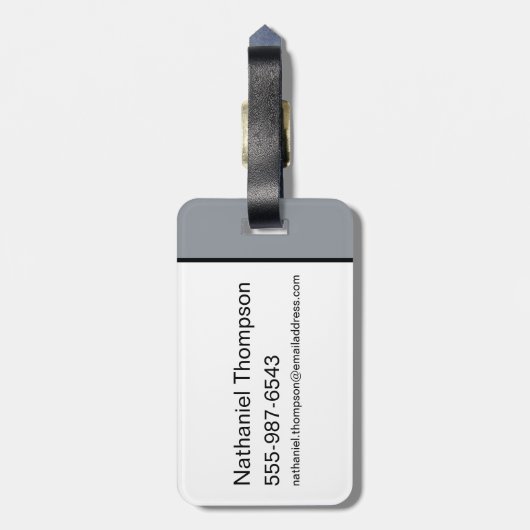 Étiquette À Bagage Camping Tom & Jerry (Dos Vertical)