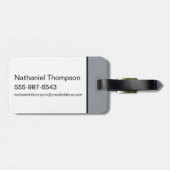 Étiquette À Bagage Camping Tom & Jerry (Dos horizontal)