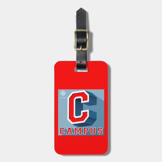 Étiquette À Bagage Campus CBC (Devant Vertical)