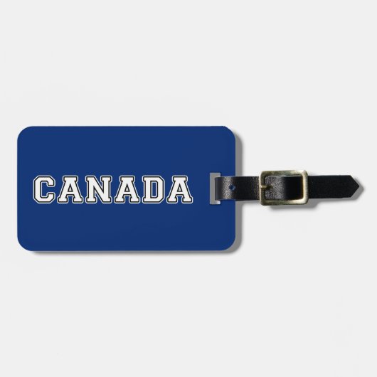 Étiquette À Bagage Canada (Devant horizontal)