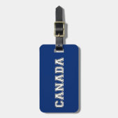 Étiquette À Bagage Canada (Devant Vertical)