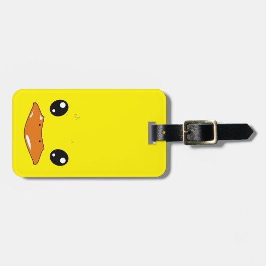 Étiquette À Bagage Canard (Devant horizontal)