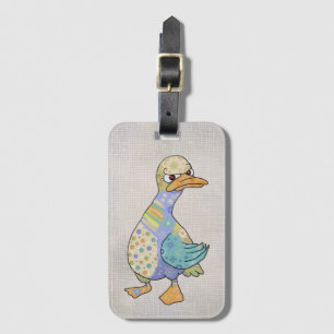 Étiquette À Bagage canard en colère