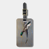 Étiquette À Bagage canard en vol (Devant Vertical)